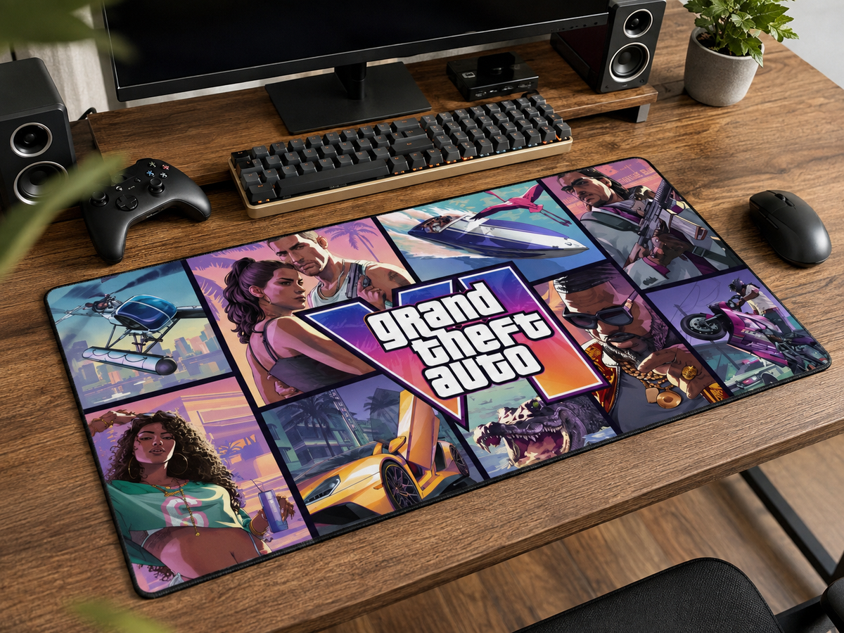The Six Desk Mat
