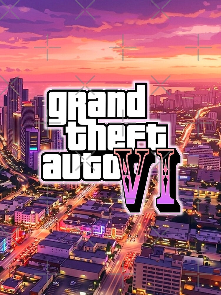 GTA 6 poster Scarf