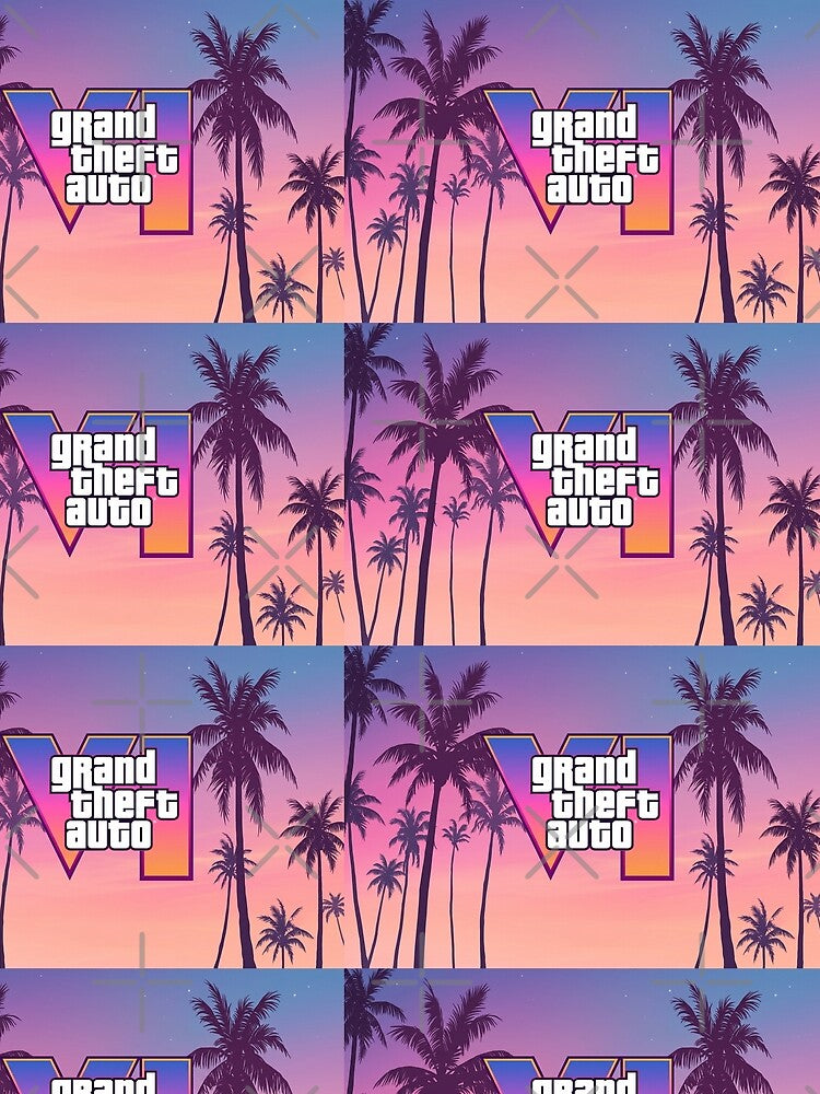 GTA 6 Artwork Scarf