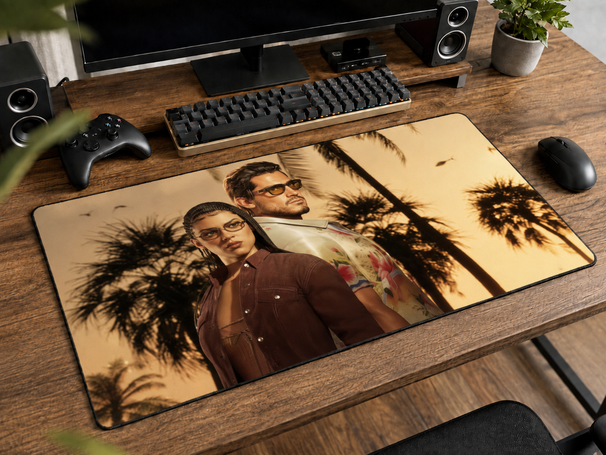 The Six Desk Mat