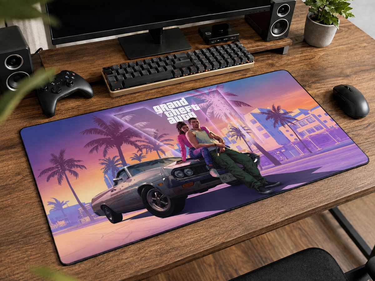The Six Desk Mat