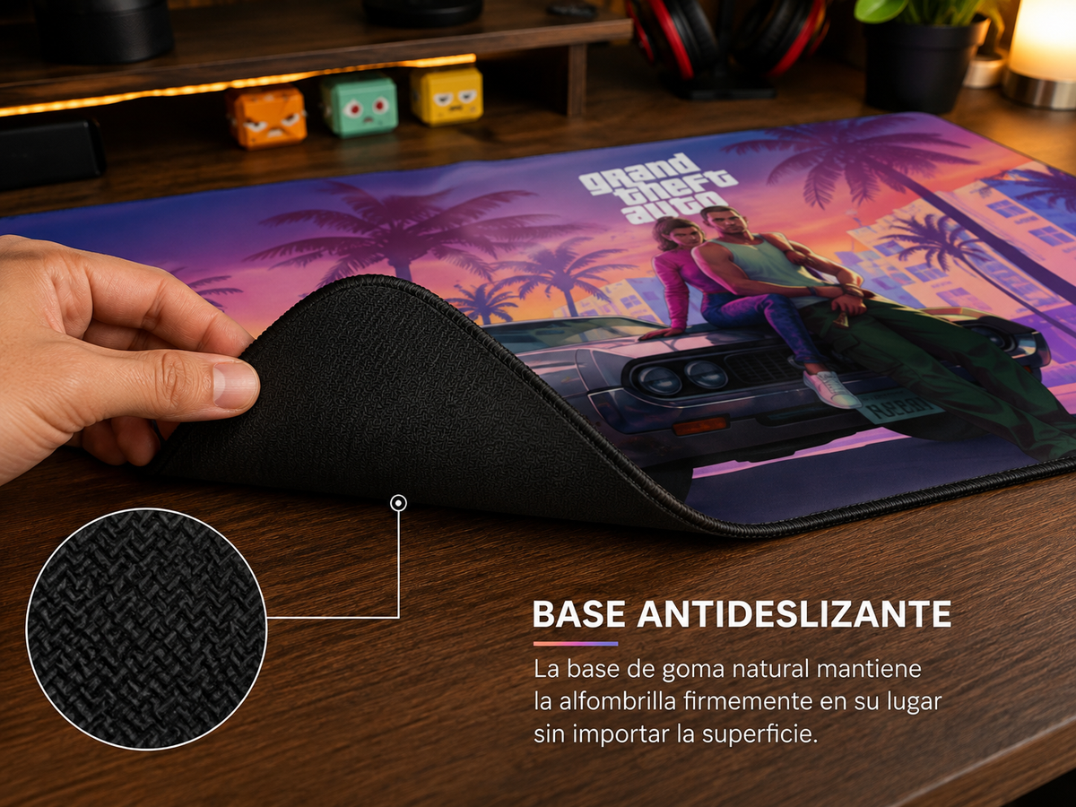 The Six Desk Mat