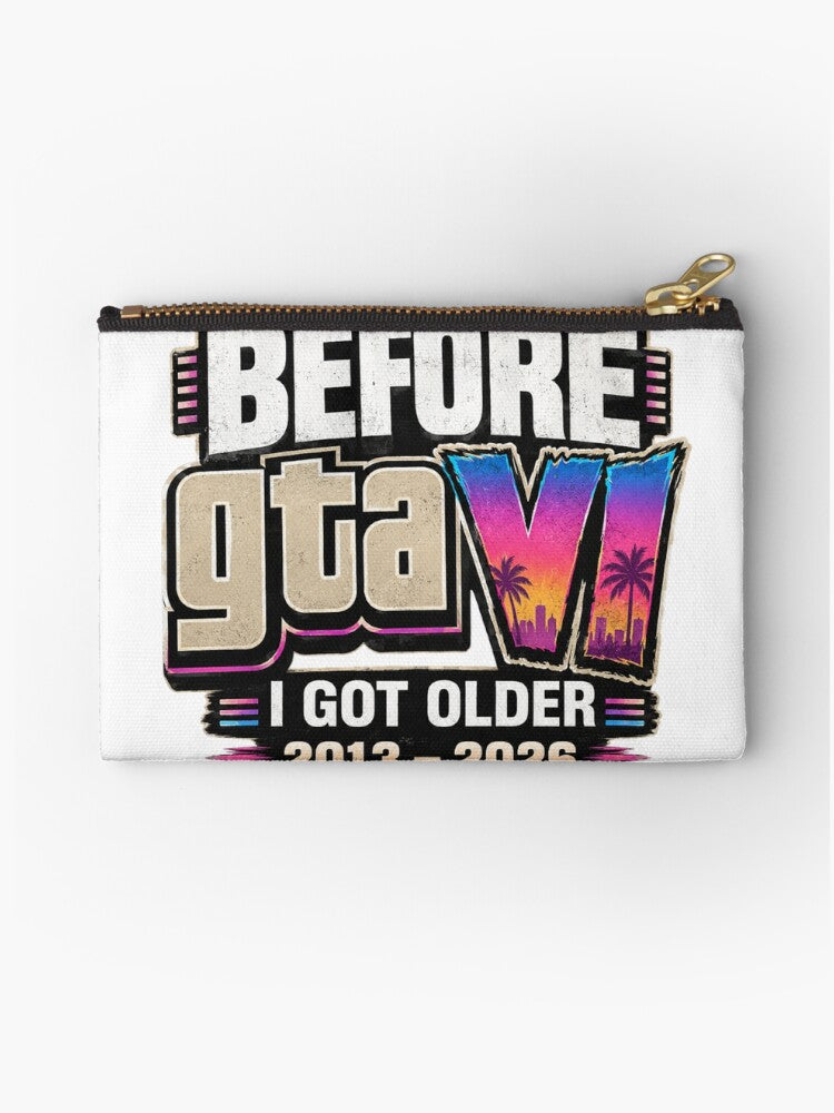 Gta 6 Zipper Pouch