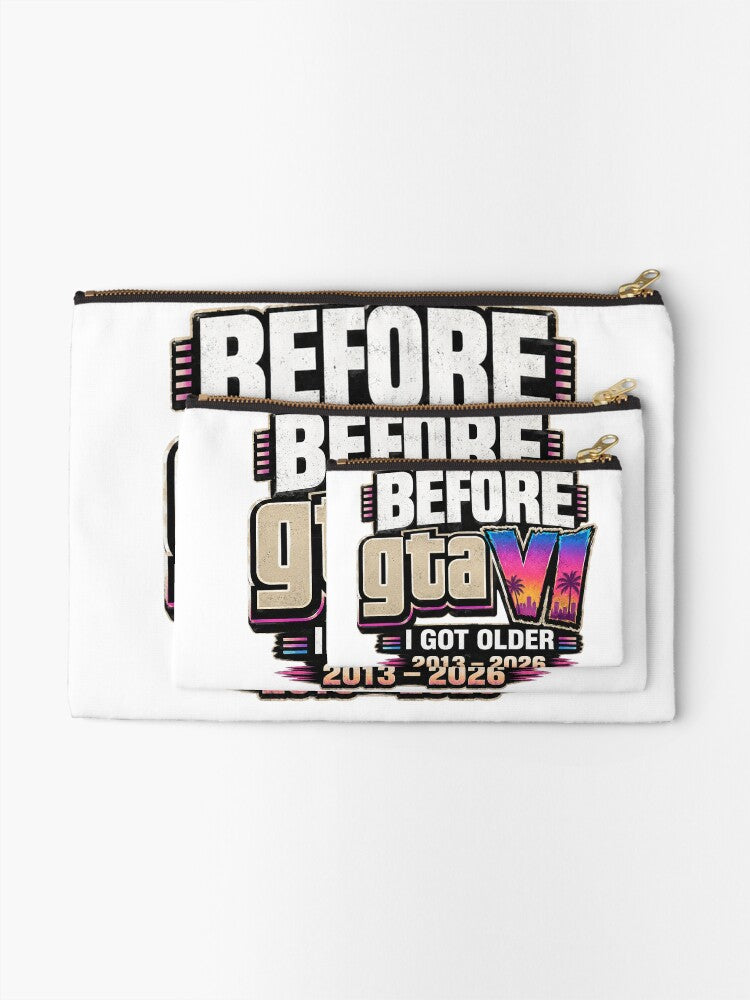 Gta 6 Zipper Pouch
