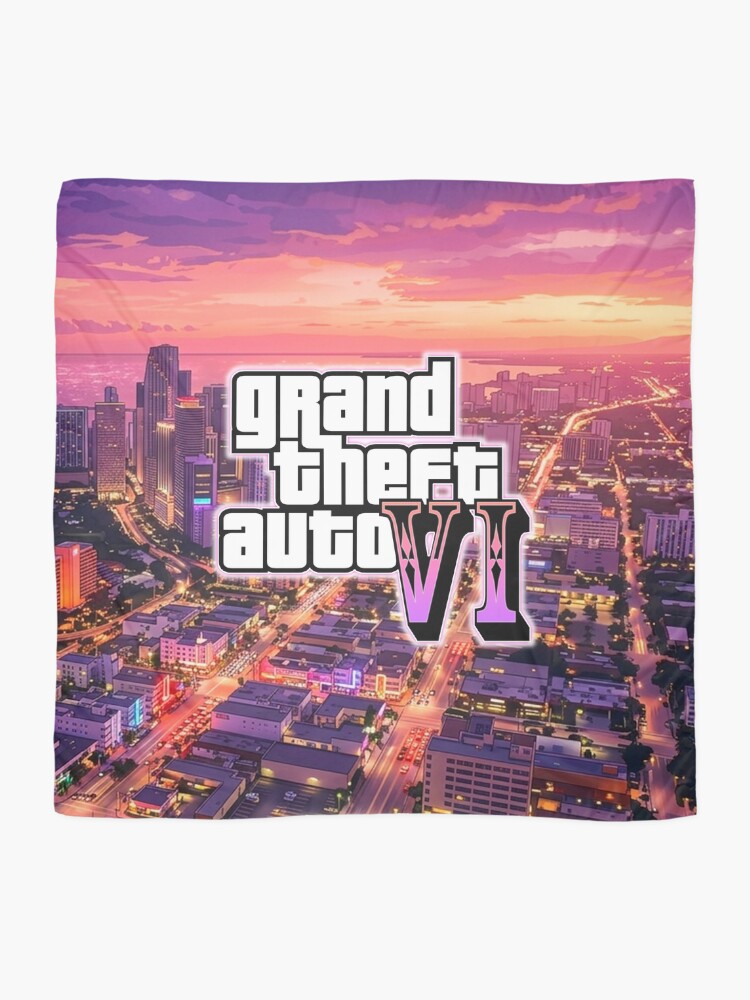 GTA 6 poster Scarf